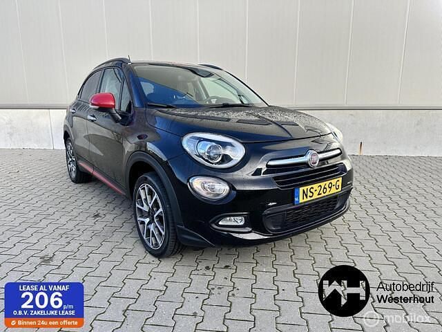 Zwart Gebruikt 2017 Fiat 500X Cross Plus SUV | € 12.745 (Eerlijke prijs) - Afbeelding 1/4