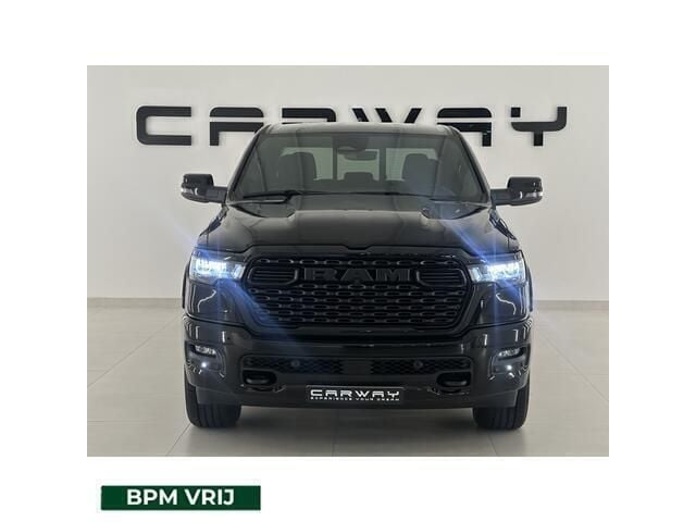 Zwart Nieuw 2024 Dodge Ram Pickup | € 62.900 (Super prijs) - Afbeelding 1/4