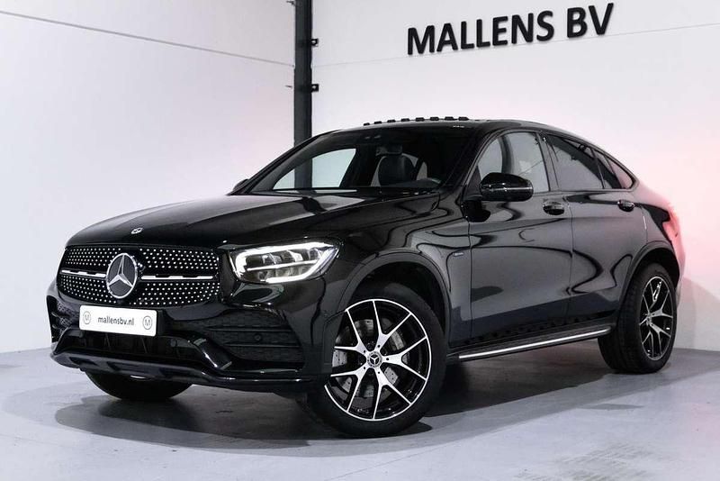 Occasion Mercedes GLC300e Business 320 PK (235 kW) 2020 Zwart Coupé