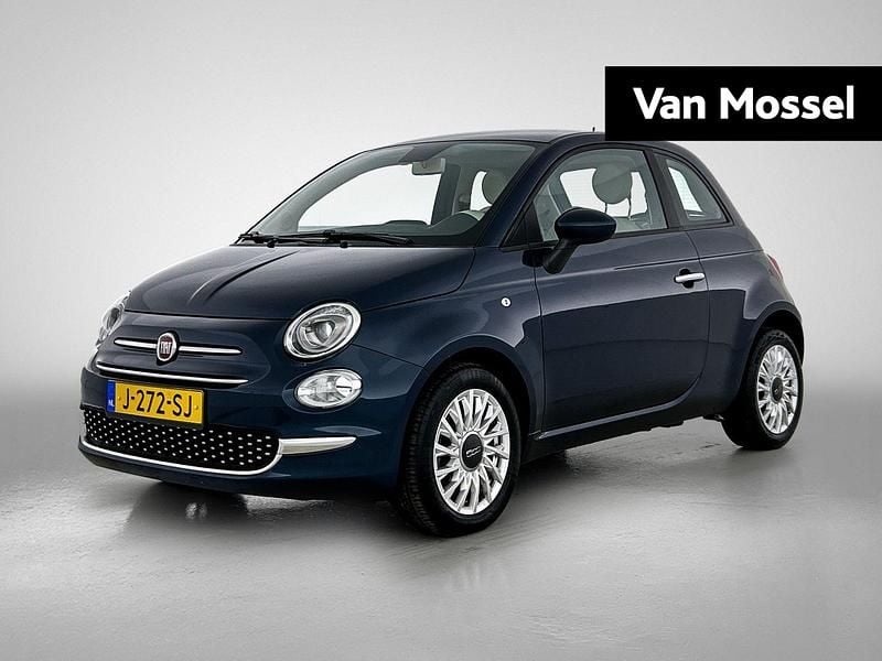 Blauw Gebruikt 2020 Fiat 500 Lounge Hatchback | € 10.940 (Eerlijke prijs) - Afbeelding 1/4
