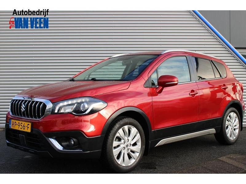 Rood Occasion 2018 Suzuki SX4 S-Cross Exclusive SUV | € 14.690 (Goede deal) - Afbeelding 1/4