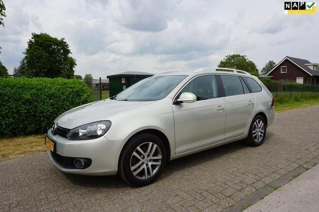 Grijs Gebruikt 2011 VW Golf VI Highline Stationwagen | € 3.950 (Goede deal) - Afbeelding 1/4