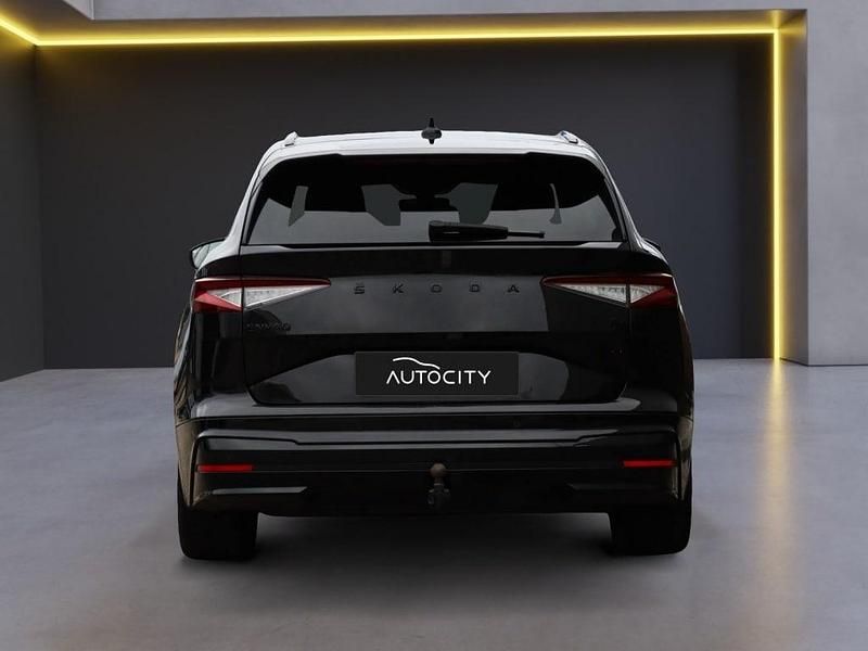 Occasion Skoda Enyaq iV SportLine 150 kW (204 PK) 2022 Zwart SUV