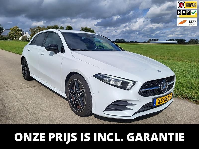 Wit Gebruikt 2019 Mercedes A180 Business Hatchback | € 19.850 (Goede deal) - Afbeelding 1/4