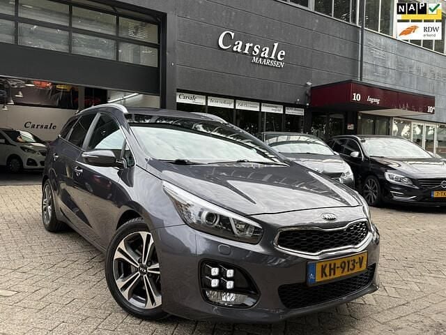 Grijs Gebruikt 2016 Kia Ceed Sportswagon GT-Line Stationwagen | € 9.150 (Super prijs) - Afbeelding 1/4