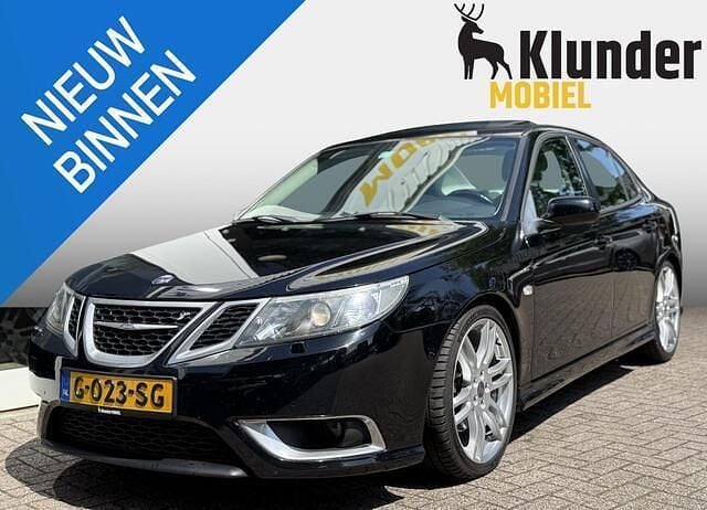 Zwart, metallic lak Gebruikt 2008 Saab 9-3 Aero Sedan | € 8.950 (Eerlijke prijs) - Afbeelding 1/4