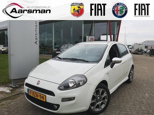 Wit Gebruikt 2014 Fiat Punto Evo Lounge Hatchback | € 5.950 (Duur) - Afbeelding 1/4
