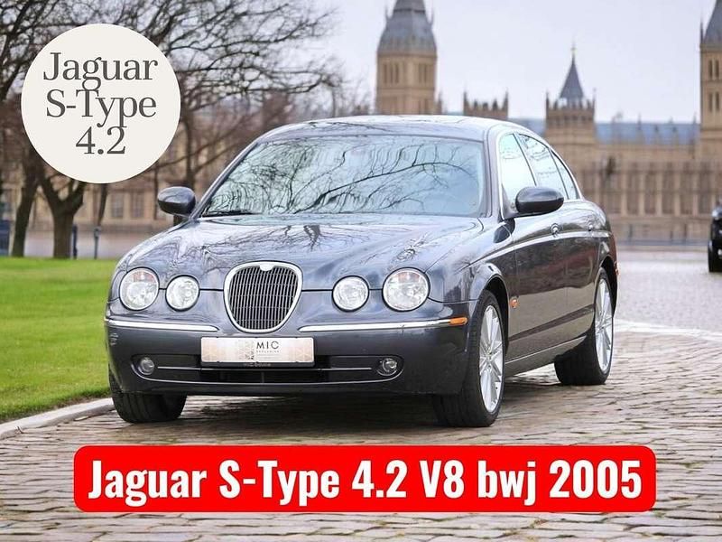 Grijs Occasion 2005 Jaguar S-Type S Sedan | € 6.750 (Eerlijke prijs) - Afbeelding 1/4