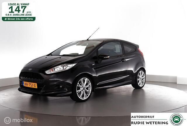 Zwart Gebruikt 2017 Ford Fiesta ST-Line Hatchback | € 8.950 (Eerlijke prijs) - Afbeelding 1/4