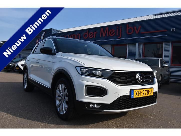 Wit Gebruikt 2019 VW T-Roc Sport SUV | € 21.999 (Eerlijke prijs) - Afbeelding 1/4
