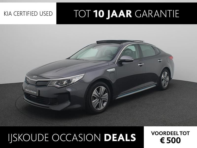 Grijs Occasion 2016 Kia Optima Sedan | € 17.940 (Eerlijke prijs) - Afbeelding 1/4