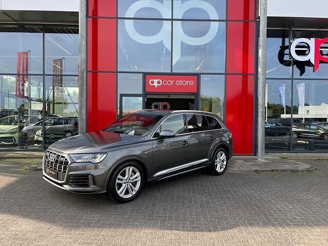 Grijs Gebruikt 2020 Audi Q7 Proline SUV | € 48.999 - Afbeelding 1/4
