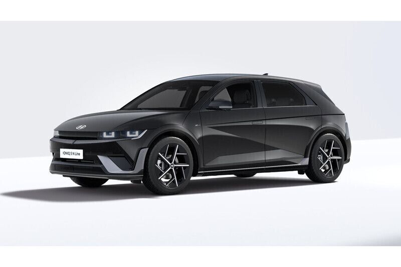 Abyss black (zwart metallic) Nieuw 2025 Hyundai Ioniq 5 N Line SUV | € 58.440 (Duur) - Afbeelding 1/4