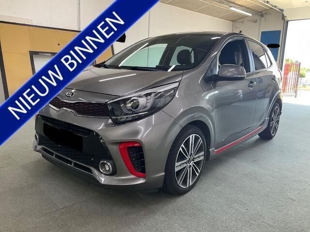 Grijs Gebruikt 2018 Kia Picanto GT-Line Hatchback | € 12.990 (Eerlijke prijs) - Afbeelding 1/4
