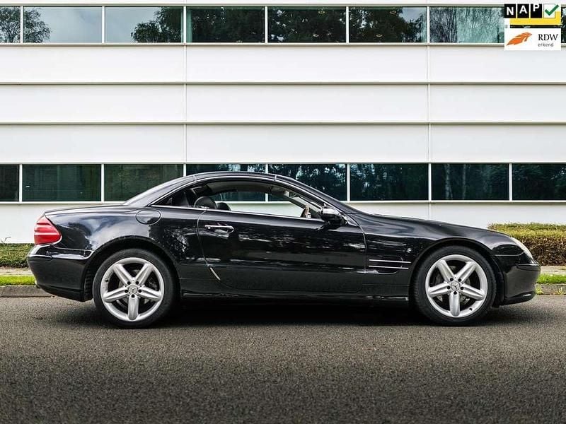 Zwart Occasion 2005 Mercedes SL350 Cabriolet | € 6.000 (Super prijs) - Afbeelding 1/4