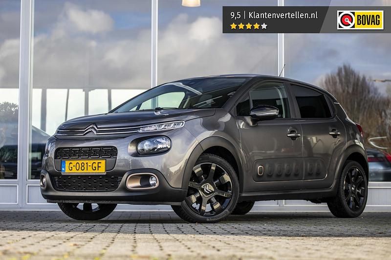 Grijs Occasion 2019 Citroën C3 Origins Hatchback | € 10.845 (Eerlijke prijs) - Afbeelding 1/4