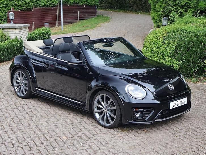 Occasion VW Beetle Cabriolet R-line 150 PK (110 kW) 2017 Zwart (metallic) Cabriolet