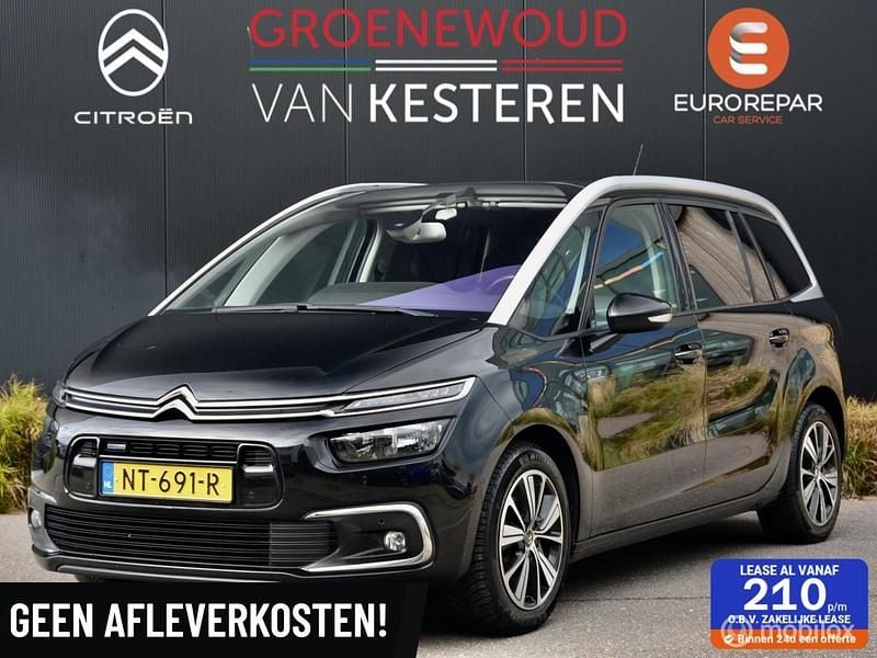 Zwart Gebruikt 2017 Citroën Grand C4 Picasso Shine MPV | € 12.990 (Eerlijke prijs) - Afbeelding 1/4