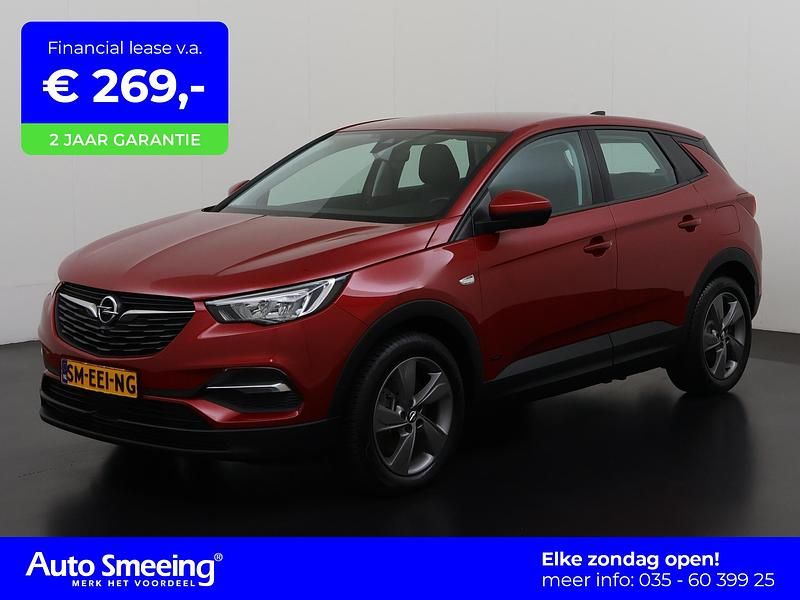 Rood Gebruikt 2021 Opel Grandland X Elegance SUV | € 21.895 (Goede deal) - Afbeelding 1/4