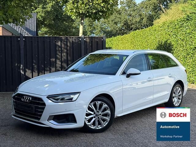 Wit Gebruikt 2019 Audi A4 S-Line Stationwagen | € 23.950 (Super prijs) - Afbeelding 1/4