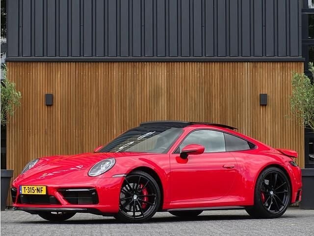 Rood Gebruikt 2021 Porsche 911 Carrera S Sport Coupé | € 139.500 (Super prijs) - Afbeelding 1/4