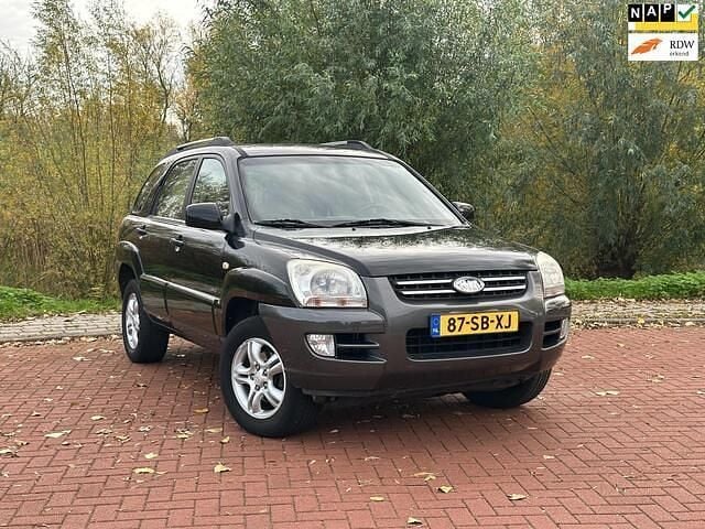 Zwart Gebruikt 2005 Kia Sportage SUV | € 5.499 (Eerlijke prijs) - Afbeelding 1/4