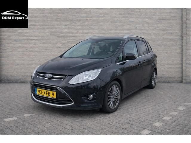 Zwart Gebruikt 2012 Ford Grand C-Max Titanium MPV | € 2.950 (Eerlijke prijs) - Afbeelding 1/4