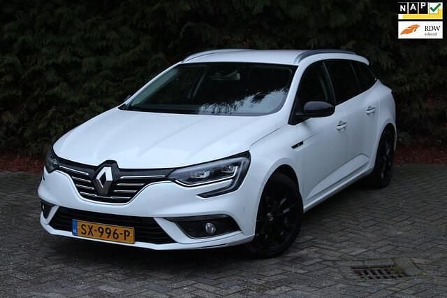 Wit Gebruikt 2018 Renault Mégane GT Line GT-Line Stationwagen | € 9.950 (Eerlijke prijs) - Afbeelding 1/4