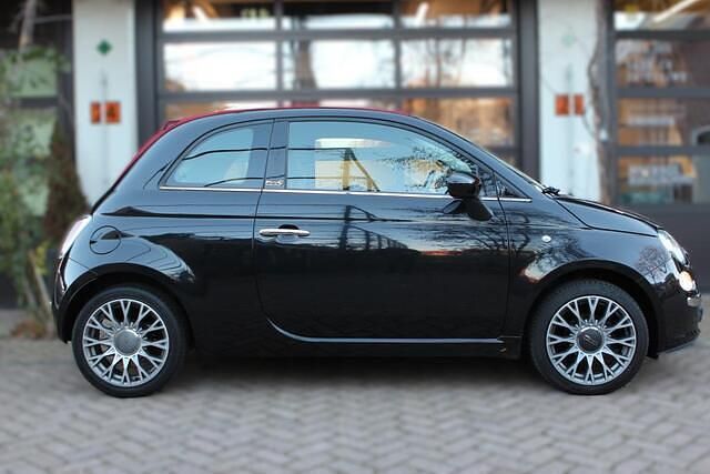 Occasion Fiat 500 Lounge 69 PK (50 kW) 2010 Zwart Cabriolet
