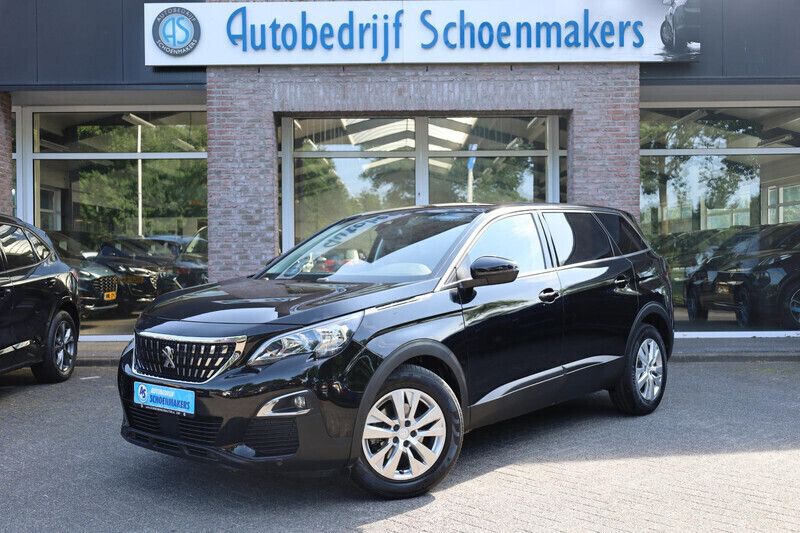 Zwart Gebruikt 2020 Peugeot 5008 Active MPV | € 20.990 (Goede deal) - Afbeelding 1/4
