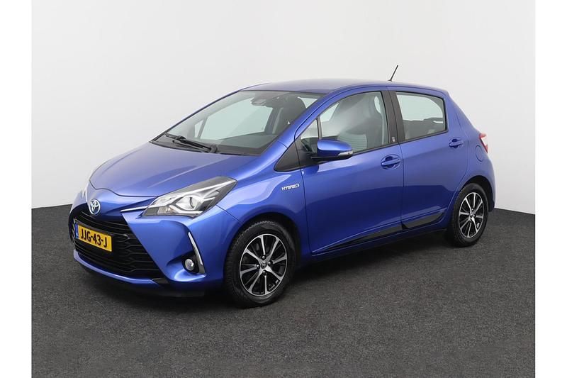 Blauw Gebruikt 2018 Toyota Yaris Hybrid Design Hatchback | € 16.950 (Eerlijke prijs) - Afbeelding 1/1