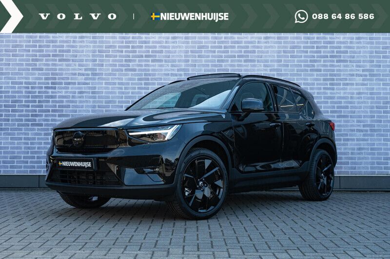 Zwart Nieuw 2025 Volvo EX40 Ultra SUV | € 60.995 (Iets duurder) - Afbeelding 1/4