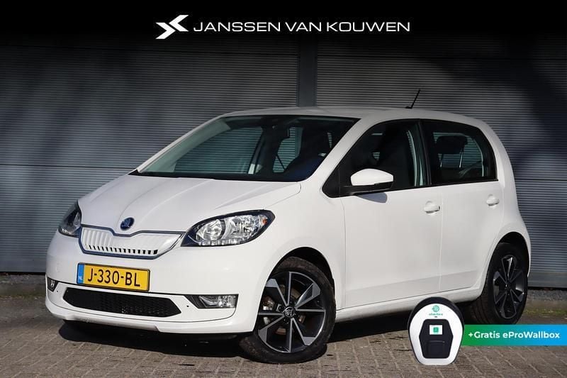 Wit Gebruikt 2020 Skoda Citigo-e IV Style Hatchback | € 11.495 (Eerlijke prijs) - Afbeelding 1/4