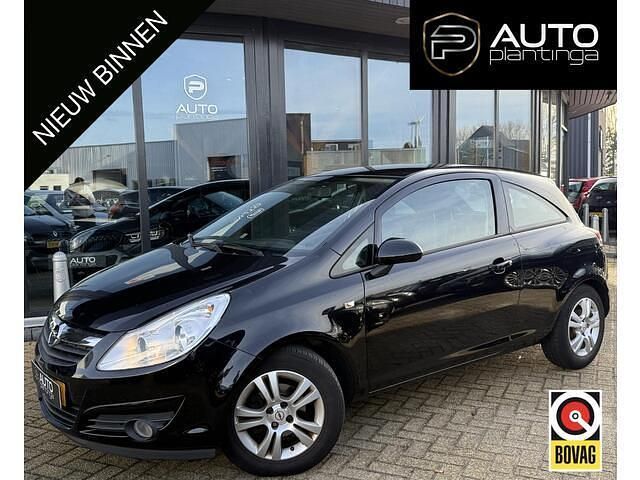 Zwart Occasion 2009 Opel Corsa Business Hatchback | € 2.495 (Eerlijke prijs) - Afbeelding 1/4