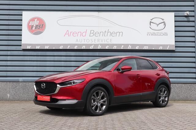 Soul red crystal (rood metallic) Gebruikt 2023 Mazda CX-30 Luxury SUV | € 34.900 (Duur) - Afbeelding 1/4