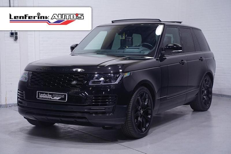 Zwart, metallic lak Gebruikt 2020 Land Rover Range Rover Autobiography SUV | € 66.850 (Eerlijke prijs) - Afbeelding 1/4