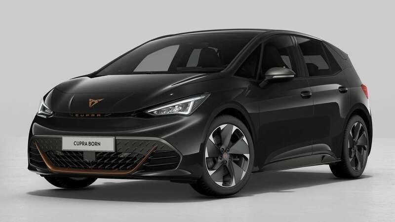 Zwart, metallic lak Nieuw 2025 Cupra Born Hatchback | € 37.885 (Eerlijke prijs) - Afbeelding 1/4
