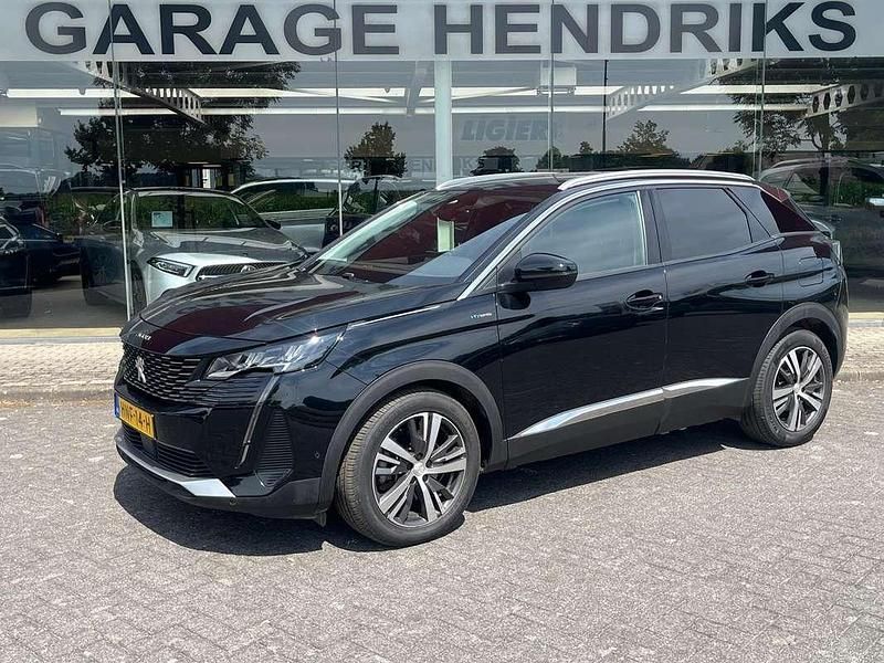 Zwart Gebruikt 2021 Peugeot 3008 Allure SUV | € 23.945 (Goede deal) - Afbeelding 1/4