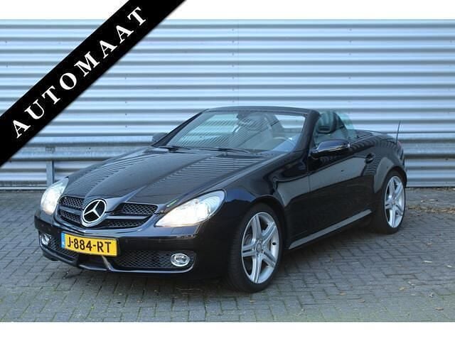 Zwart Gebruikt 2010 Mercedes SLK200 Cabriolet | € 15.950 (Iets duurder) - Afbeelding 1/4