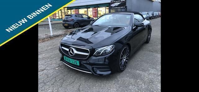 Zwart Gebruikt 2018 Mercedes E200 Premium Cabriolet | € 41.999 - Afbeelding 1/4
