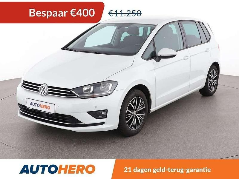 Wit Gebruikt 2016 VW Golf Sportsvan Allstar MPV | € 11.049 (Eerlijke prijs) - Afbeelding 1/3