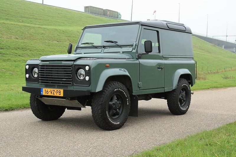 Groen Gebruikt 2001 Land Rover Defender Van | € 19.500 (Super prijs) - Afbeelding 1/4
