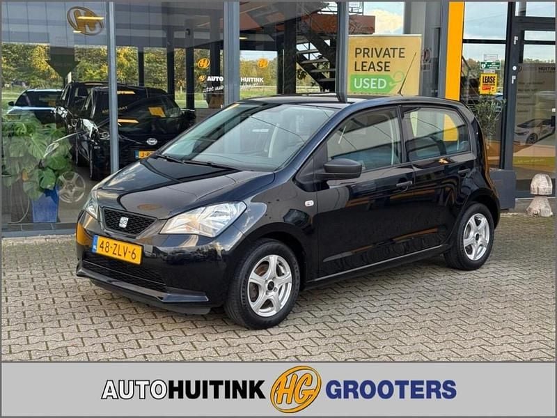 Zwart Gebruikt 2013 Seat Mii Reference Hatchback | € 5.950 (Iets duurder) - Afbeelding 1/4