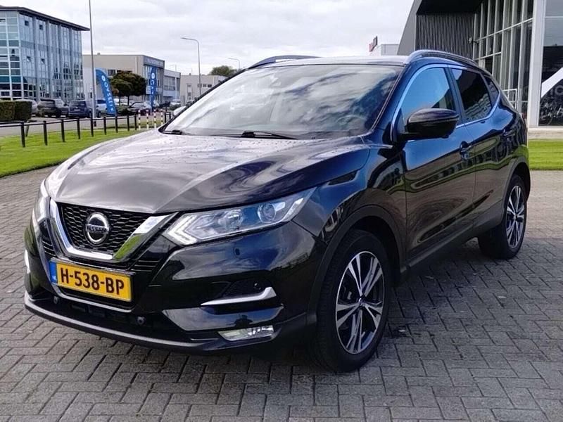 Zwart Gebruikt 2020 Nissan Qashqai N-Connecta SUV | € 20.840 (Eerlijke prijs) - Afbeelding 1/3
