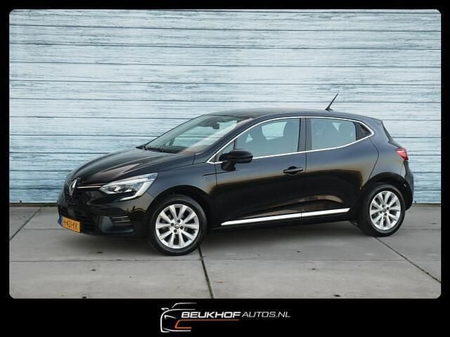 Zwart Gebruikt 2020 Renault Clio V Intens Hatchback | € 11.999 (Eerlijke prijs) - Afbeelding 1/4