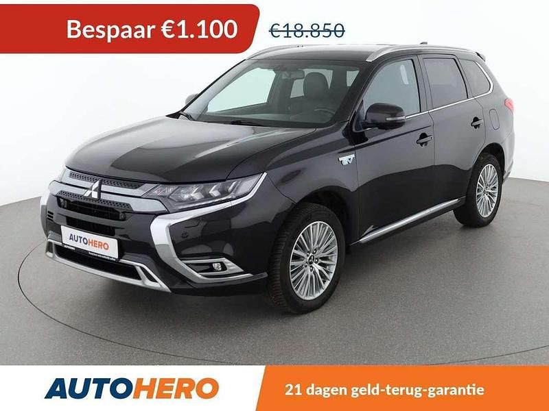 Zwart Gebruikt 2019 Mitsubishi Outlander P-HEV Edition SUV | € 17.949 (Goede deal) - Afbeelding 1/3