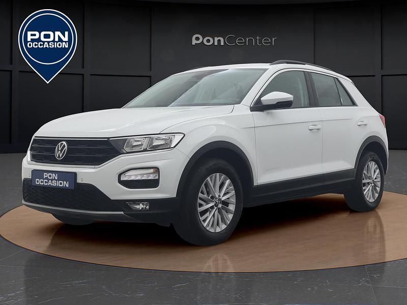 Wit Gebruikt 2021 VW T-Roc Style SUV | € 19.950 (Goede deal) - Afbeelding 1/3