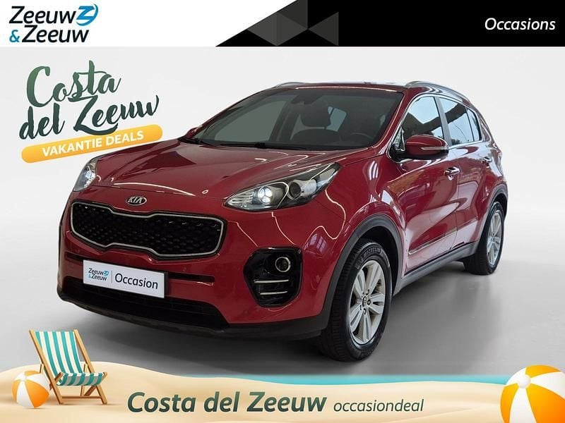Rood Gebruikt 2018 Kia Sportage SUV | € 18.445 (Eerlijke prijs) - Afbeelding 1/4