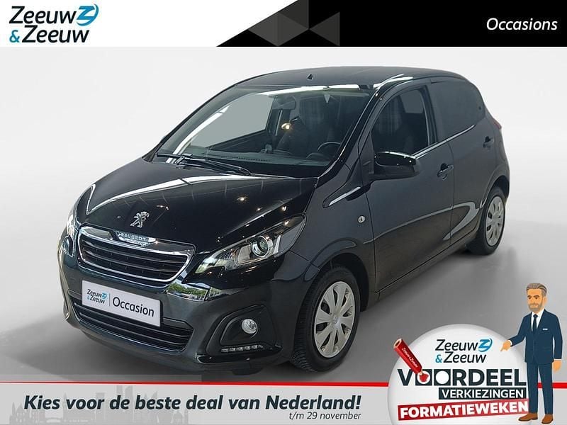 Zwart Gebruikt 2019 Peugeot 108 Active Hatchback | € 6.350 (Goede deal) - Afbeelding 1/3