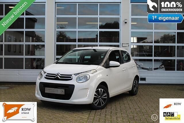 Wit Gebruikt 2017 Citroën C1 Feel Hatchback | € 6.375 (Goede deal) - Afbeelding 1/4